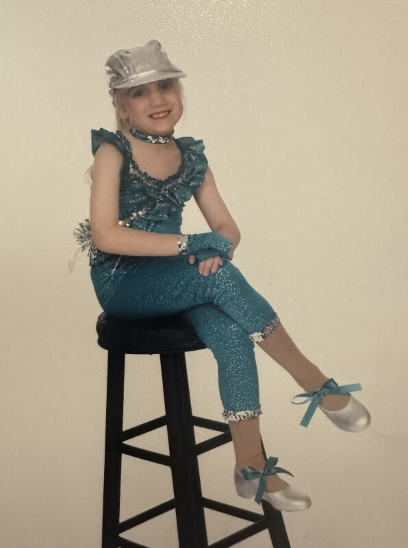 Ms. Jennifer as a student
