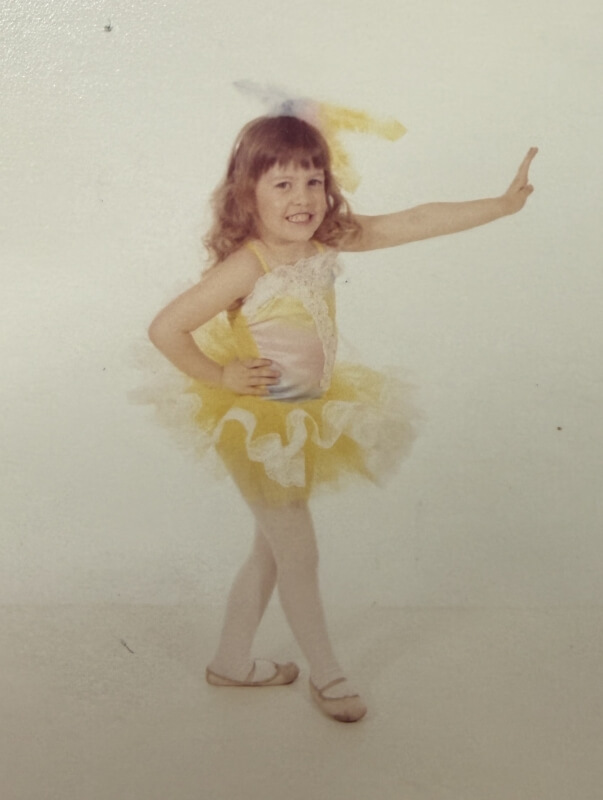 Ms. JoNe as a student